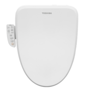 东芝（TOSHIBA）智能马桶盖电动全自动加热冲洗 暖风款恒温速热坐便圈马桶盖AA