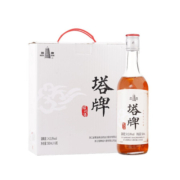 塔牌 绍兴特产黄酒礼盒 五年陈元红花雕酒干型 糯米酒 500ml*6瓶装整箱