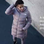 XS码，The North Face 北面 Metropolis 女士550蓬鹅绒派克羽绒服NF0A5GDS