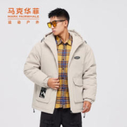 马克华菲 连帽棉外套