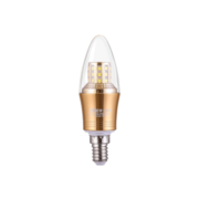 雷士（NVC）LED灯泡尖泡 5瓦E14小螺口 光源节能灯 暖白光4000K 5只装