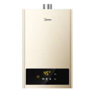 美的（Midea）12升液化气热水器  智能恒温 水气双调 低水压启动 多重安防 大屏显示 JSQ22-HWA(液)