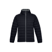 安德玛（UNDERARMOUR） Packable男子训练运动羽绒外套1355858 黑色001 XXL