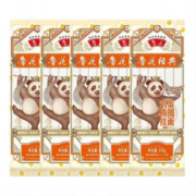 鲁花 熊猫椭圆麦芯鸡蛋挂面150g 150g*5袋