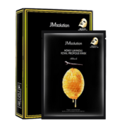 JMsolution 韩国玻尿酸JM面膜补水保湿水润亮肤舒缓修护面膜贴男女士通用 蜂胶蜂蜜面膜10片/盒 水润保湿