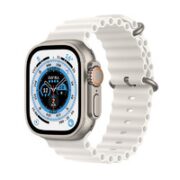 Apple 苹果 智能手表 S + 蜂窝款 49毫米 钛金属表壳午夜色海洋表带 eSIM健康 MQF63CH/A