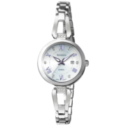 卡西欧（CASIO）SHEEN SHS-4526 时尚简约女表防水石英手表太阳能动力 SHS-4526D-7AUPR