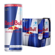 88VIP会员：Red Bull 红牛 奥地利红牛/RedBull原箱进口800毫克牛磺酸B族4罐装维他运动饮料 1件装