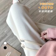 2023加绒加厚灯芯绒阔腿裤新款高腰长裤子女宽松直筒显瘦休闲裤女