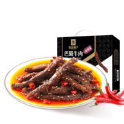 良品铺子巴蜀牛肉400g(川香麻辣味)牛肉干量贩装休闲零食肉干肉脯礼盒装