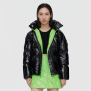 BOSIDENG 波司登 女式时尚短款潮流韩风舒适保暖泡芙羽绒服