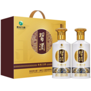 习酒第四代金质 酱香型白酒53度 500ml*2瓶 双支装