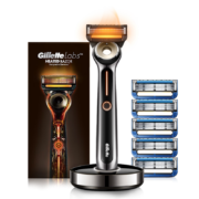 20点、PLUS会员：Gillette 吉列 LABS热感手动剃须刀 礼盒款（1刀架+6刀头+充电底座+剃须啫喱170g+旅行充电盒+小度音响）