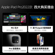 【A2】Apple/苹果 iPad Pro 11英寸 M2芯片 WLAN版 平板电脑 2022新款