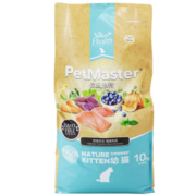 佩玛思特PetMaster天然系列猫粮三文鱼蔬果无麸谷布偶英短美短幼猫粮10kg