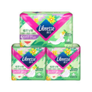 88VIP会员：薇尔 Libresse 植萃V感极薄棉柔卫生巾套装 (日用24cm*10片*2+夜用42cm*6片)