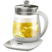九阳（Joyoung）养生壶 煮茶壶煮茶器煎药壶迷你玻璃花茶壶电热水壶1.5升 DGD1506BQ