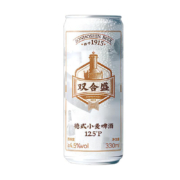 概率券: 双合盛  德式小麦啤酒 330ml*6听