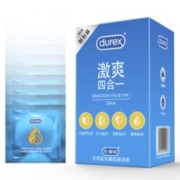 88VIP会员：durex 杜蕾斯 激爽四合一安全套(大胆爱吧6只+活力装8只+亲昵装6只+激情装4只) 24只