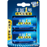 京喜特价APP：南孚丰蓝1号碳性大号1号电池2粒装