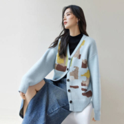 DUIBAI 对白 凯伊莱文联名 女式毛衣外套 DDE120U
