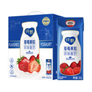 蒙牛纯甄常温风味酸奶草莓果粒200g×10