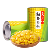 天山红 玉米粒 轻食伴侣甜玉米粒罐头 开罐即食410*2罐