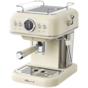 小熊（Bear）咖啡机 家用意式泵压式20Bar高压喷射可打奶泡1.2升 【20Bar高压】标配版KFJ-E12R5