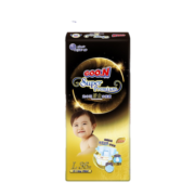 GOO.N大王鎏金系列婴儿尿不湿宝宝成长裤尿裤 纸尿裤L36(适合9-14KG)