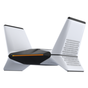 雷神（ThundeRobot）X5白电竞路由器WIFi6满血AX6600三频游戏加速四核CPU千兆5G家用无线穿墙2.5G网口RA66