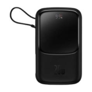 京东PLUS：BASEUS 倍思 Q电Pro 数显移动电源 Type-C版 10000mAh 22.5W