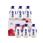 塔牌 牡丹丽春八年 半干型 绍兴黄酒 375ml*6瓶 整箱装 特型酒礼盒装