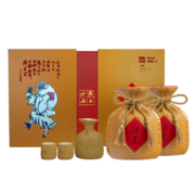 酒鬼 黄坛 馥郁香型白酒 52度 500ml*2瓶