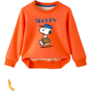 京东百亿补贴:史努比 SNOOPY 男女童加绒秋冬套装（上衣+裤子）