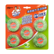 有卷的上：Mr Muscle 威猛先生 洁厕宝 38g*5块