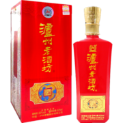 泸州老窖 老酒坊红运开怀 浓香型白酒 52度 625mL 1瓶 单瓶装
