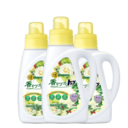 狮王（Lion）浓缩香氛洗衣液5.4斤香槟玫瑰香型（900g*3）洗护合一抑菌除螨