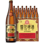 仅限22号当天：SNOWBEER 雪花 经典老雪啤酒 12° 640ml*12瓶 整箱