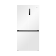 海尔（Haier）0cm边距海尔冰箱517升十字门超薄零距离自由嵌入式冰箱全空间保鲜EPP超净干湿分储区月莹白冰箱 BCD-517WGHTD1BW9U1