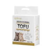 巴顿与珍妮 原味3合1豆腐膨润土混合猫砂除臭去味结团紧实低粉尘可冲厕所猫咪 3合1混合猫1.8kg*1
