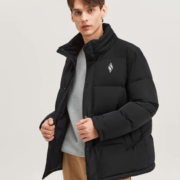 斯凯奇（Skechers）雅钻系列男子梭织短款羽绒服外套  3色多码