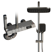 plus会员、概率券：ARRTOTO H3066 日本恒温淋浴花洒套装 四档冷热
