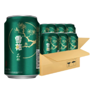 雪花（Snowbeer）晶粹啤酒 330ml*6听