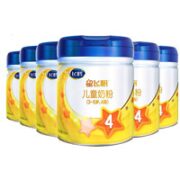 FIRMUS 飞鹤 星飞帆 儿童配方牛奶粉 4段 700g*6罐