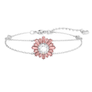 施华洛世奇（SWAROVSKI）【七夕情人节礼物】 施华洛世奇 SUNSHINE 手链女轻奢饰品 粉红色 5642968