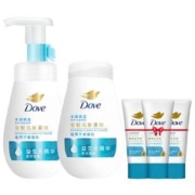 送洁面 多芬洁面泡泡正装+替换装160ml