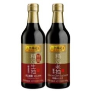 PLUS会员:李锦记 精选老抽645g+精选生抽600g