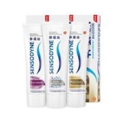 SENSODYNE 舒适达 家庭装抗敏感牙膏 335g（100g*3+便携装35g*1）