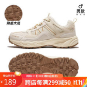 CAMEL 骆驼 户外登山秋季运动鞋男女休闲旅游鞋FB12235182米色男41