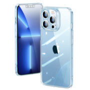 亿色【晶瓷玻璃】iPhone13Pro手机壳苹果13Pro保护套镜头全包防摔iPhone 13 Pro透明超薄软边壳男款女款